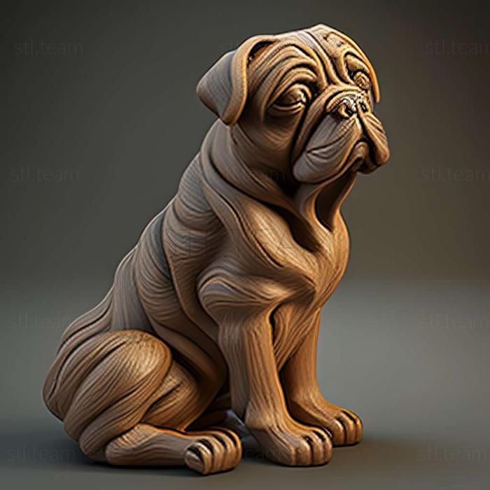 3D модель Знаменитое животное Dash Dog (STL)